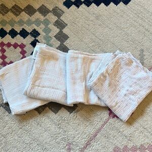 Swaddle Designs Baby Girl Set of 4 Swaddle Blankets